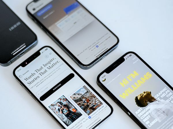 スマートフォンの写真